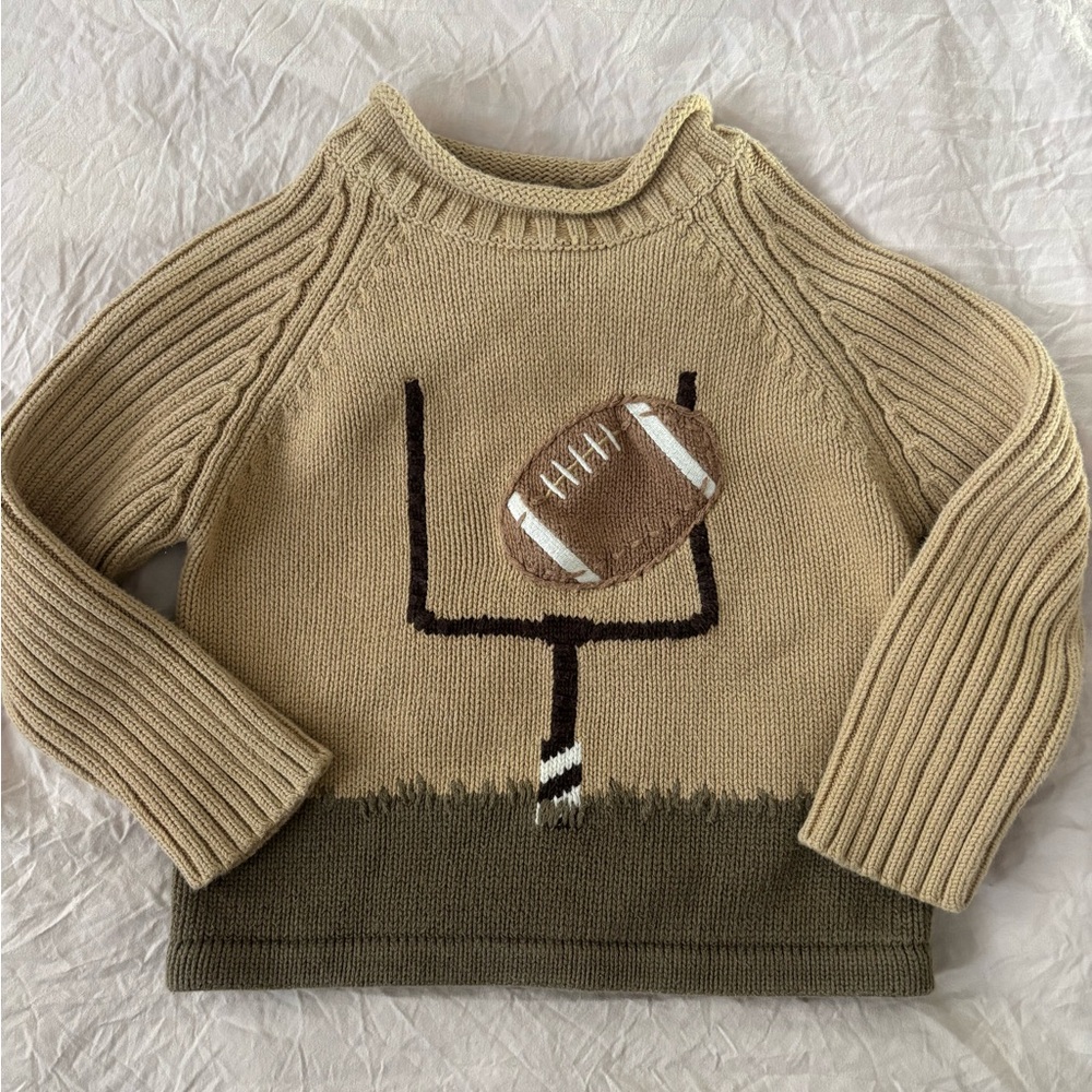 Vintage Football Sweater
Size 4T
